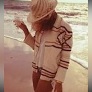 Isabel Marant Cream Knit Kilian Chunky Cardigan Women’s 38 Medium